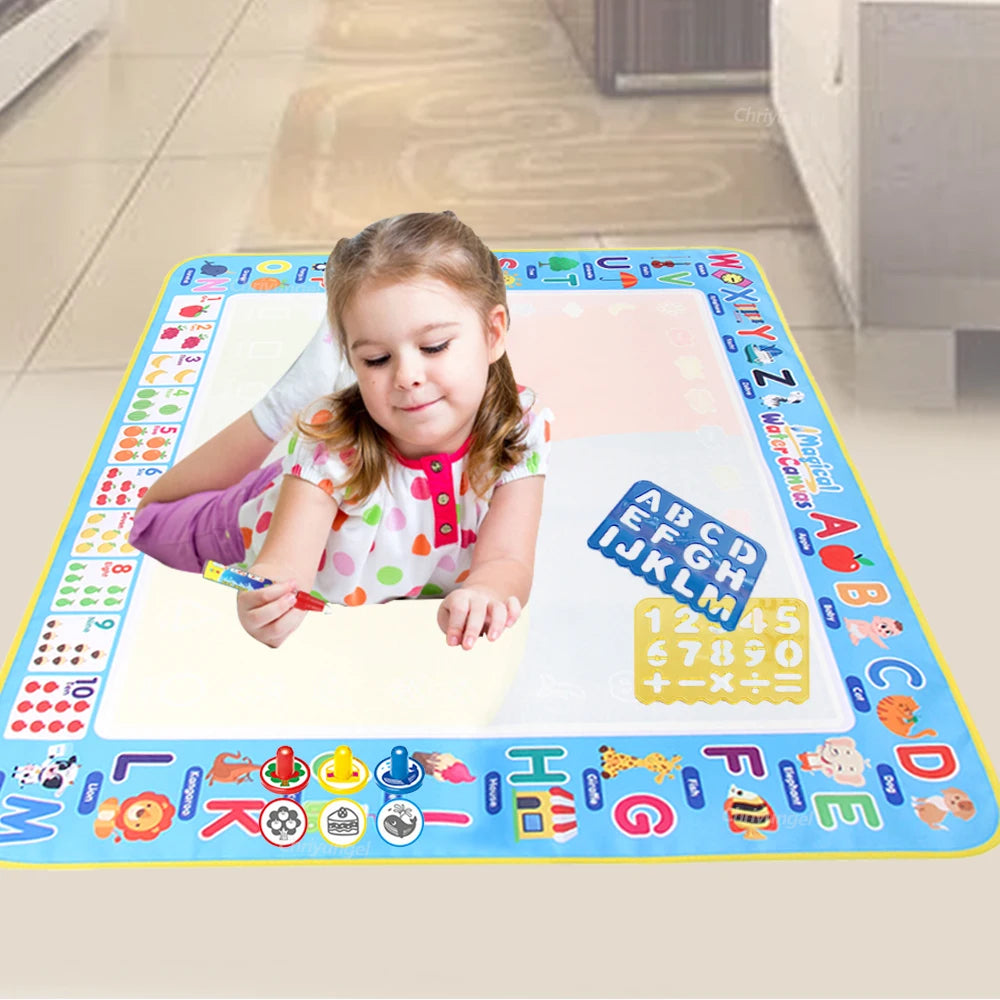 Magic Water Drawing Mat for Kids | Reusable Mess-Free Doodle Toy
