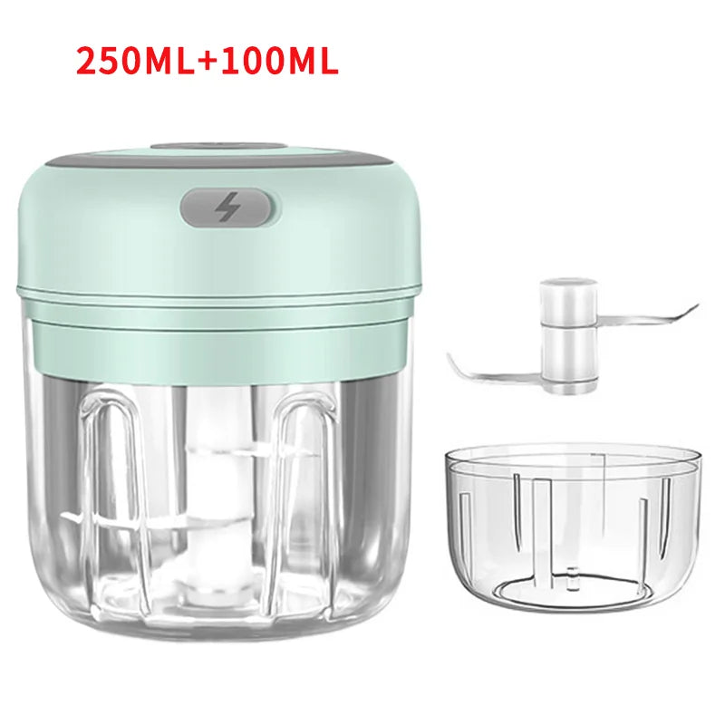 Mini Electric Meat Grinder & Garlic Crusher | Kitchen Essential