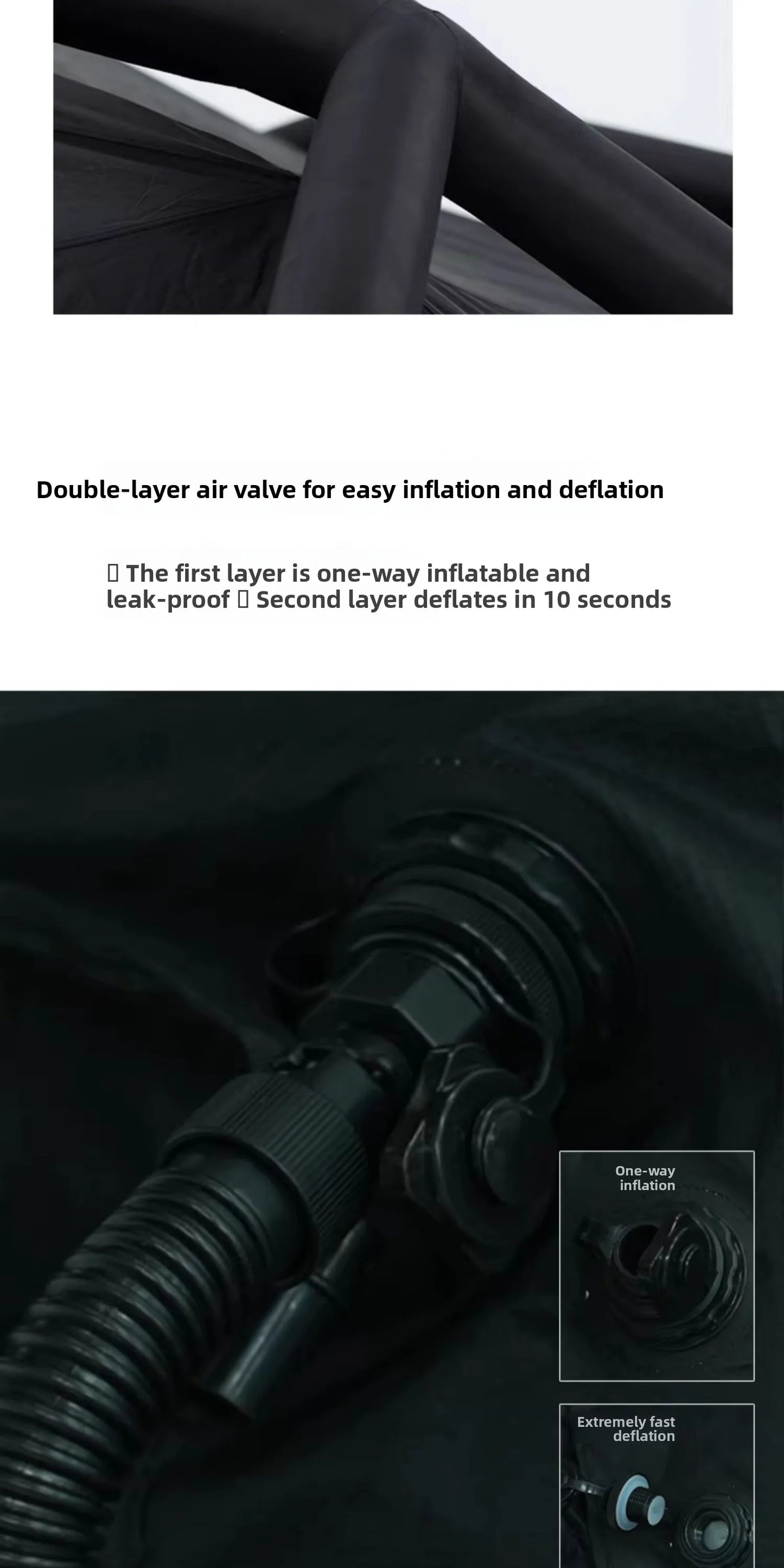 Portable Inflatable Ball Tent for Outdoor Camping | Heavy Rain Shelter