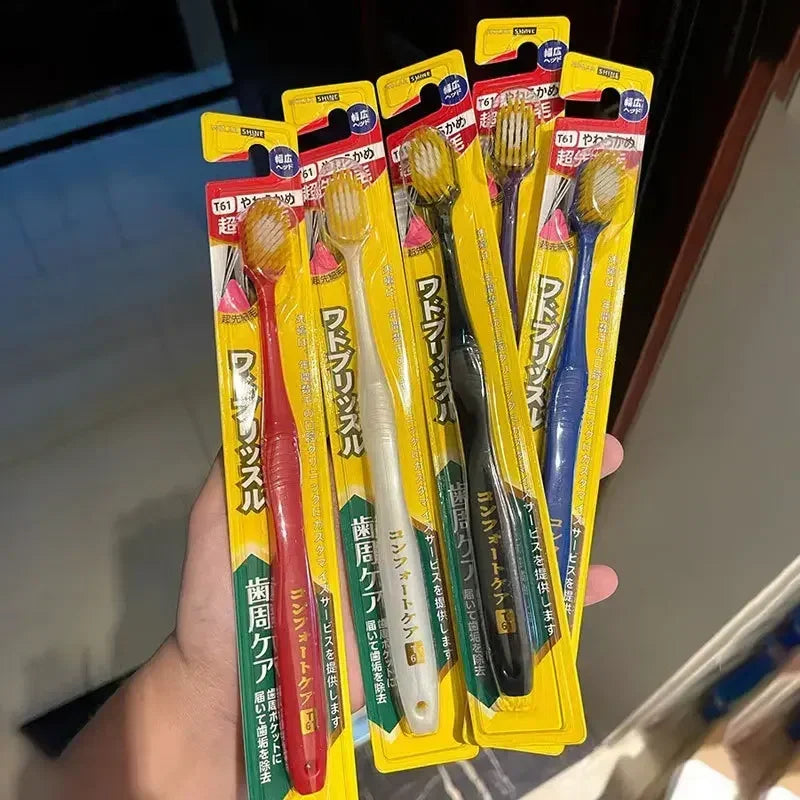 10pcs Ultra Soft Toothbrushes for Adults | Orthodontic Oral Care