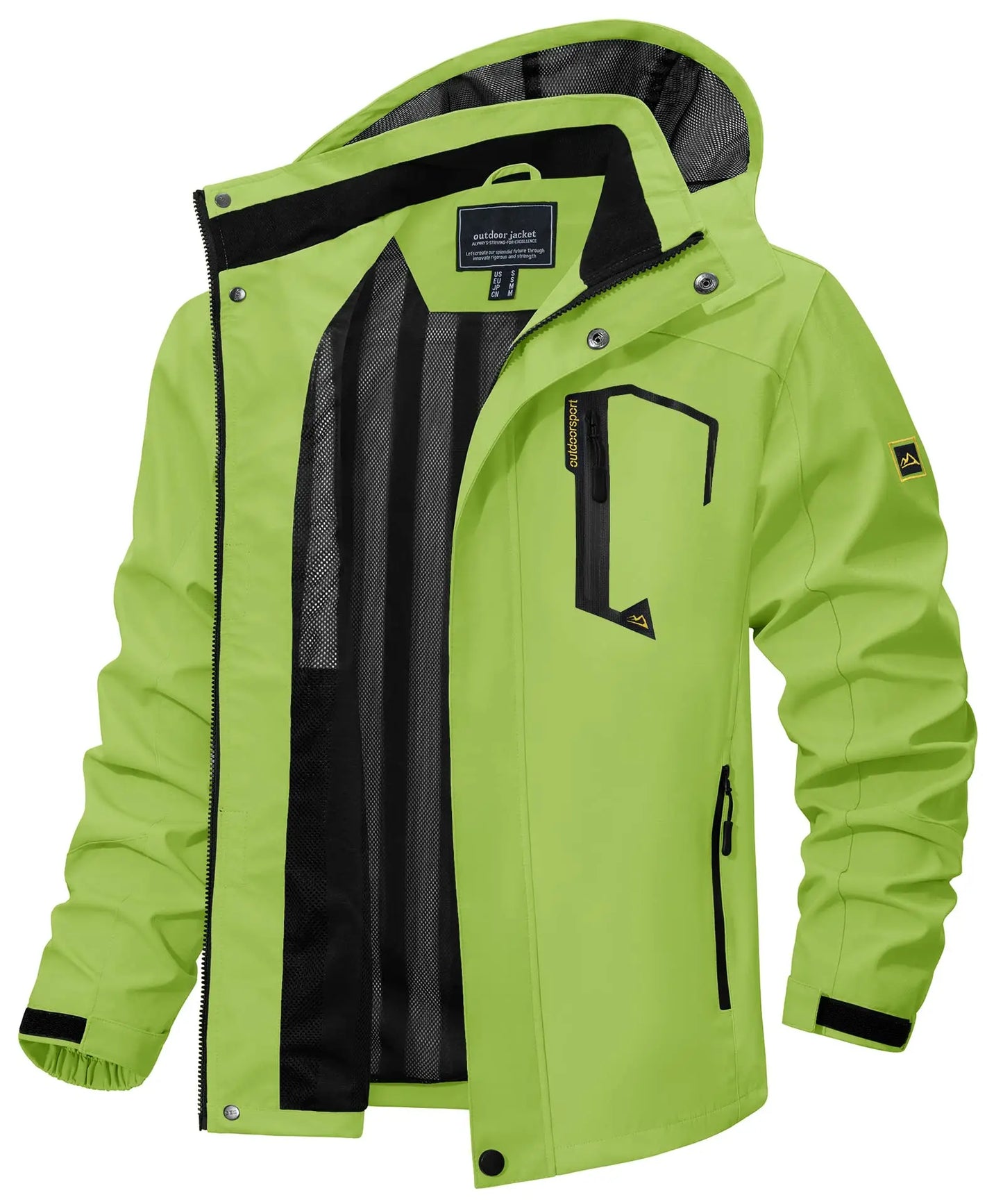 Chaqueta Impermeable Ligera para Hombre | Cortavientos Versátil para Exteriores