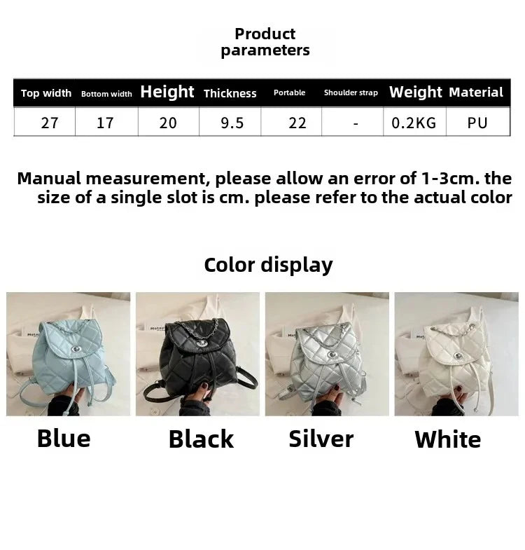 Bolso de hombro informal de verano con diseño de cuadros y gran capacidad