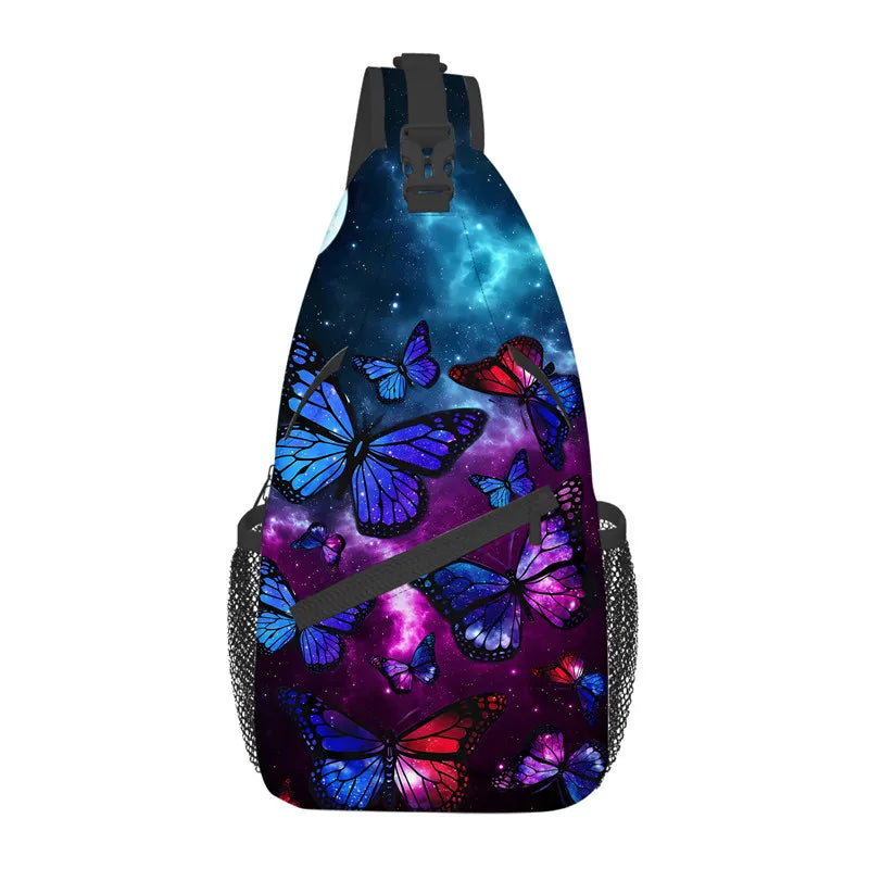 Stylish Cartoon Chest Bag for Boys & Girls | Large Capacity Messenger Bag