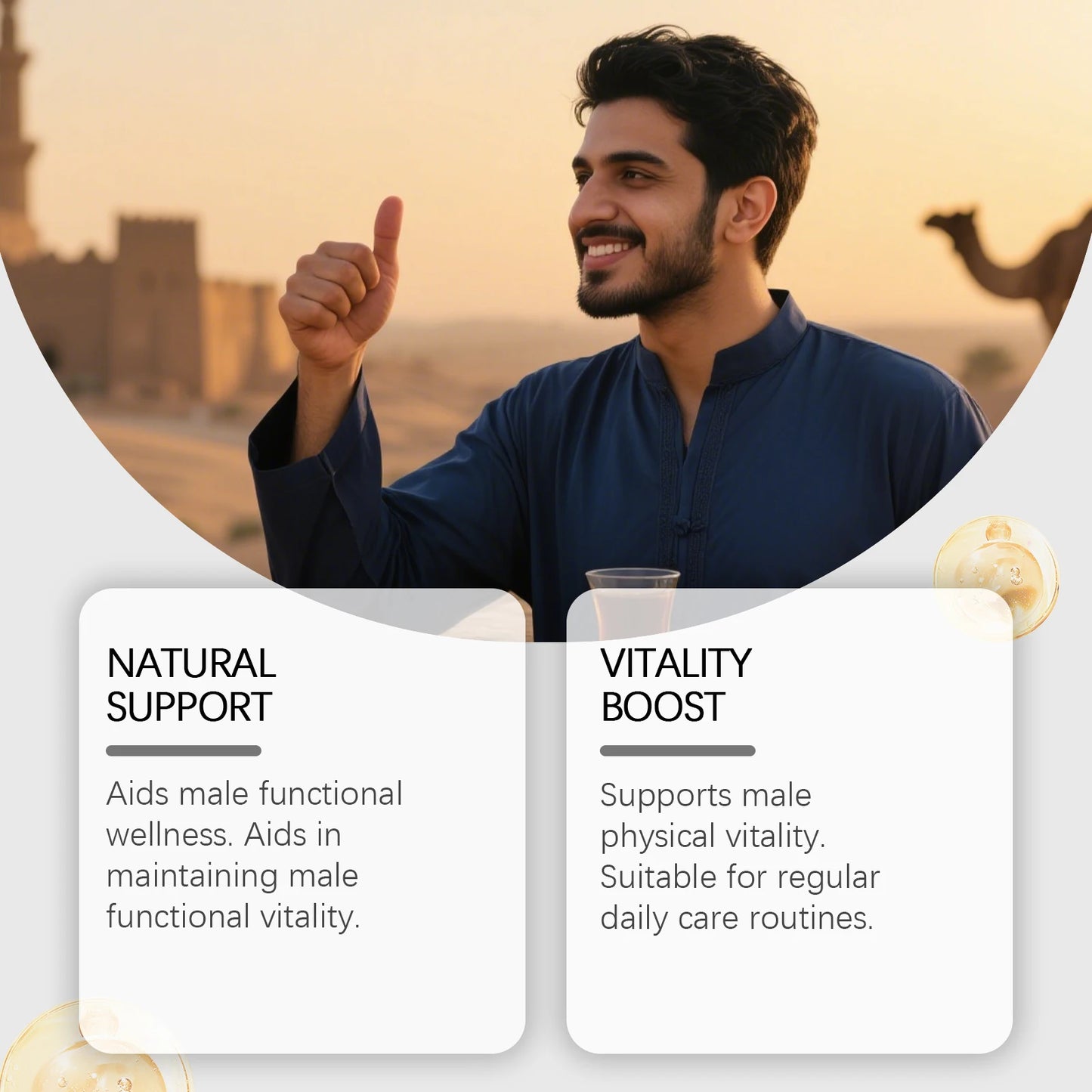 Men's Daily Skin Care Patch | Gentle Nourishing Formula for All Skin Types