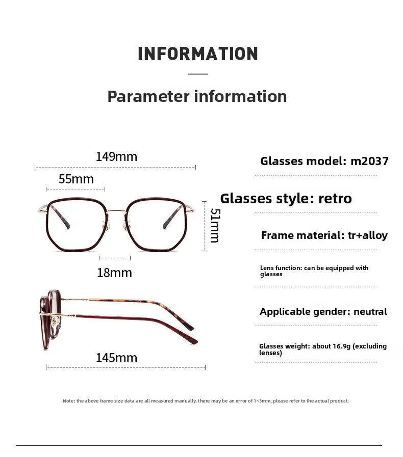 Stylish Photochromic Progressive Glasses for Women | Blue Light Blocking