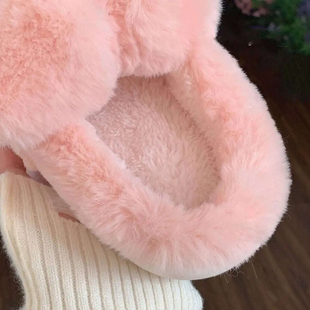 Cute Pig Plush Slippers for Kids | Adorable Winter Indoor Shoes