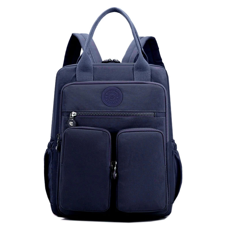 Stylish Multi-Pocket Waterproof Backpack for Women | Travel & School