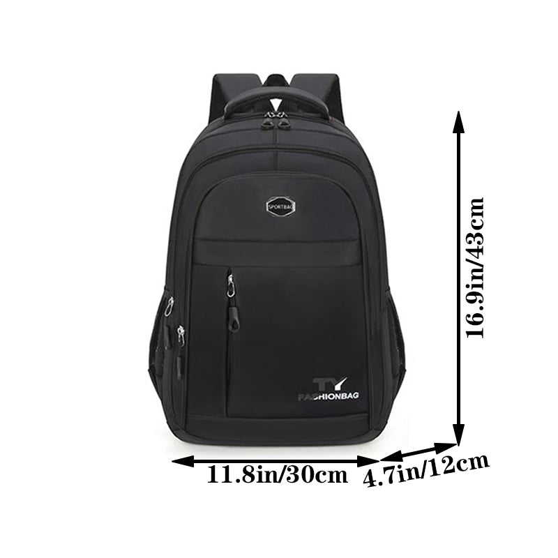 Unisex Casual Nylon Business Backpack | Perfect for Travel & School
