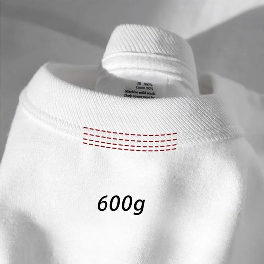 100% Cotton Oversized Heavyweight T-Shirt for Men and Women