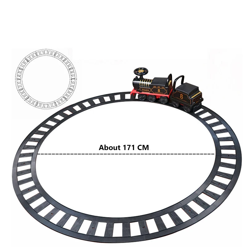 Electric Train Kids Riding Toy | Fun Railway Ride-on for Kids