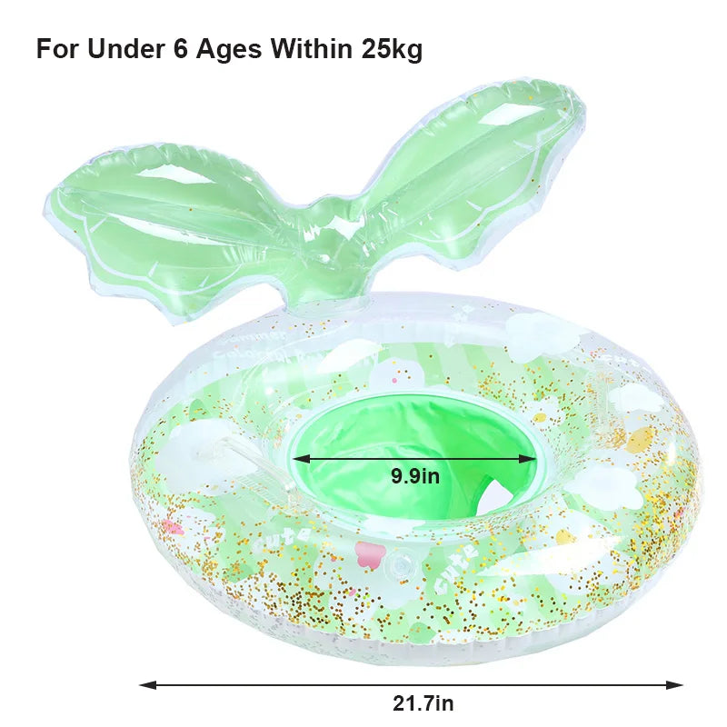 Inflatable Sunshade Swim Tube | Fun Pool Float for Summer
