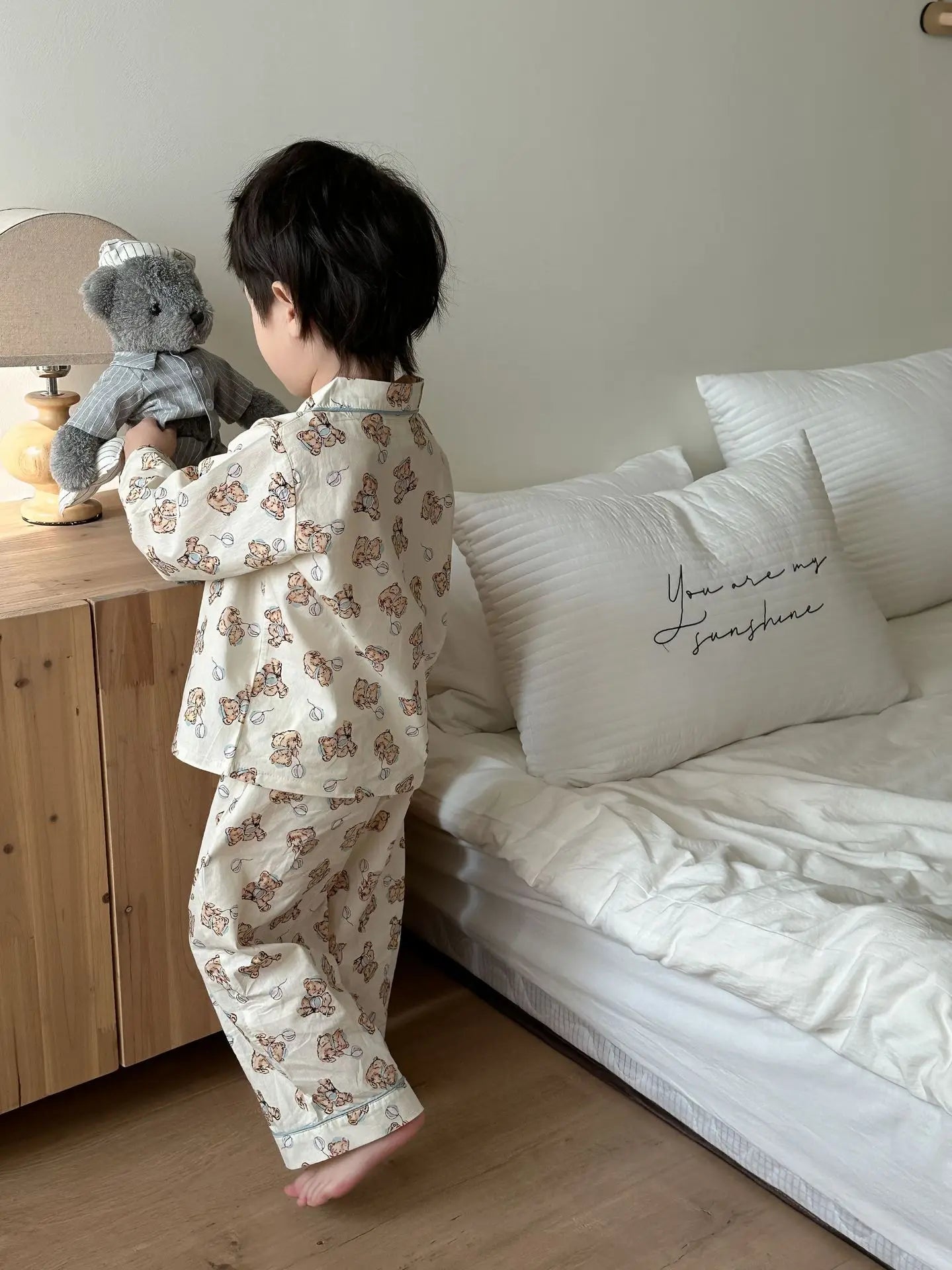 Spring Children's Cartoon Homewear Outfits | Cute Pajamas Set