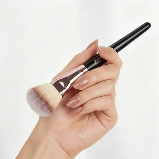 Set de brochas de maquillaje premium | Brochas Kabuki suaves y herramientas de difuminado