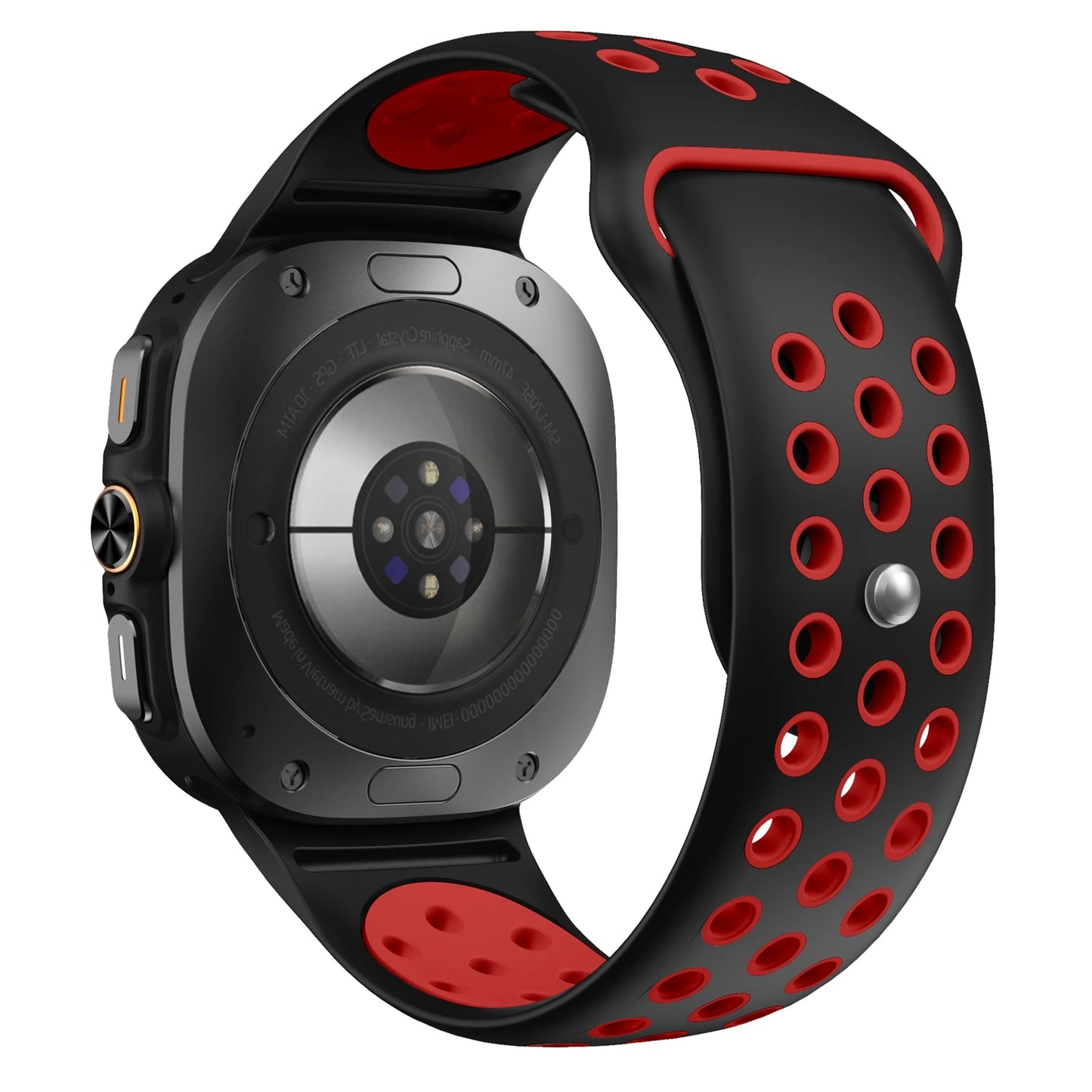 Two-Tone Silicone Watch Strap | Stylish Replacement Band