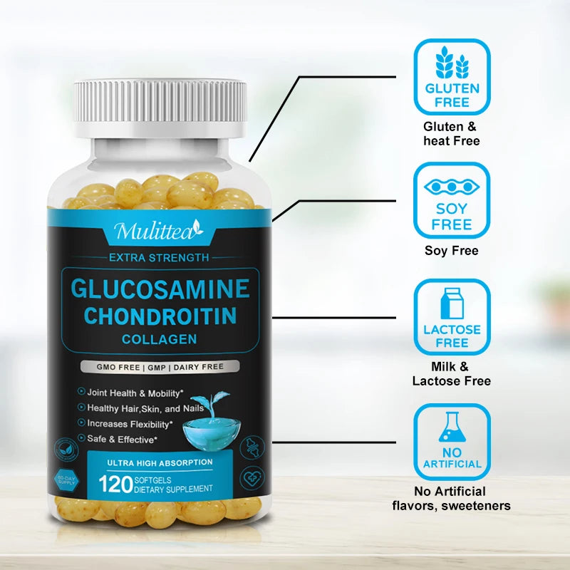Glucosamine Chondroitin Joint Support Supplement for Mobility