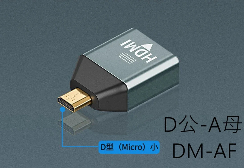 4K Mini Micro HDMI Adapter for High-Quality Audio & Video