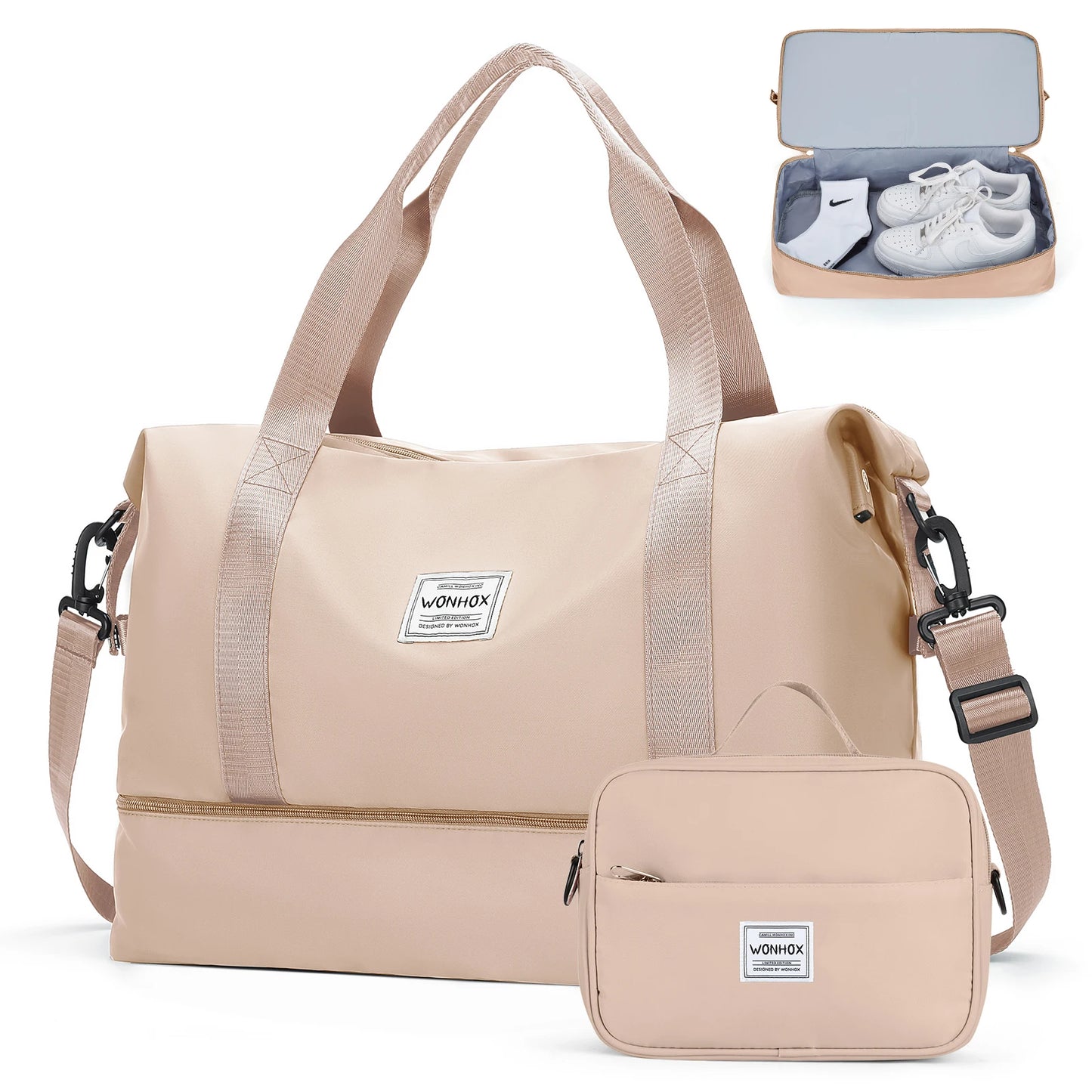 Large Capacity Lightweight Travel Duffle Bag for Weekend Adventures