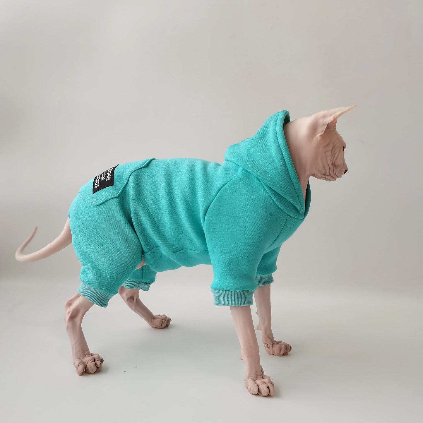 Soft Fleece-Lined Coat for Cats | Cozy Autumn Winter Hoodie