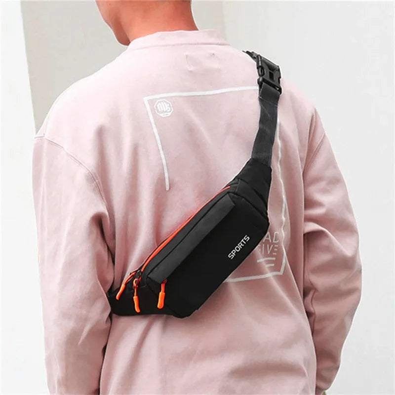 Casual Waist Bag for Men & Women | Large Phone Belt Pouch