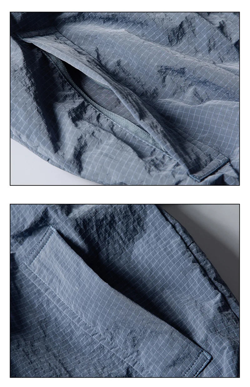 Men's Water-Resistant Hooded Jacket | Trendy Outdoor Style