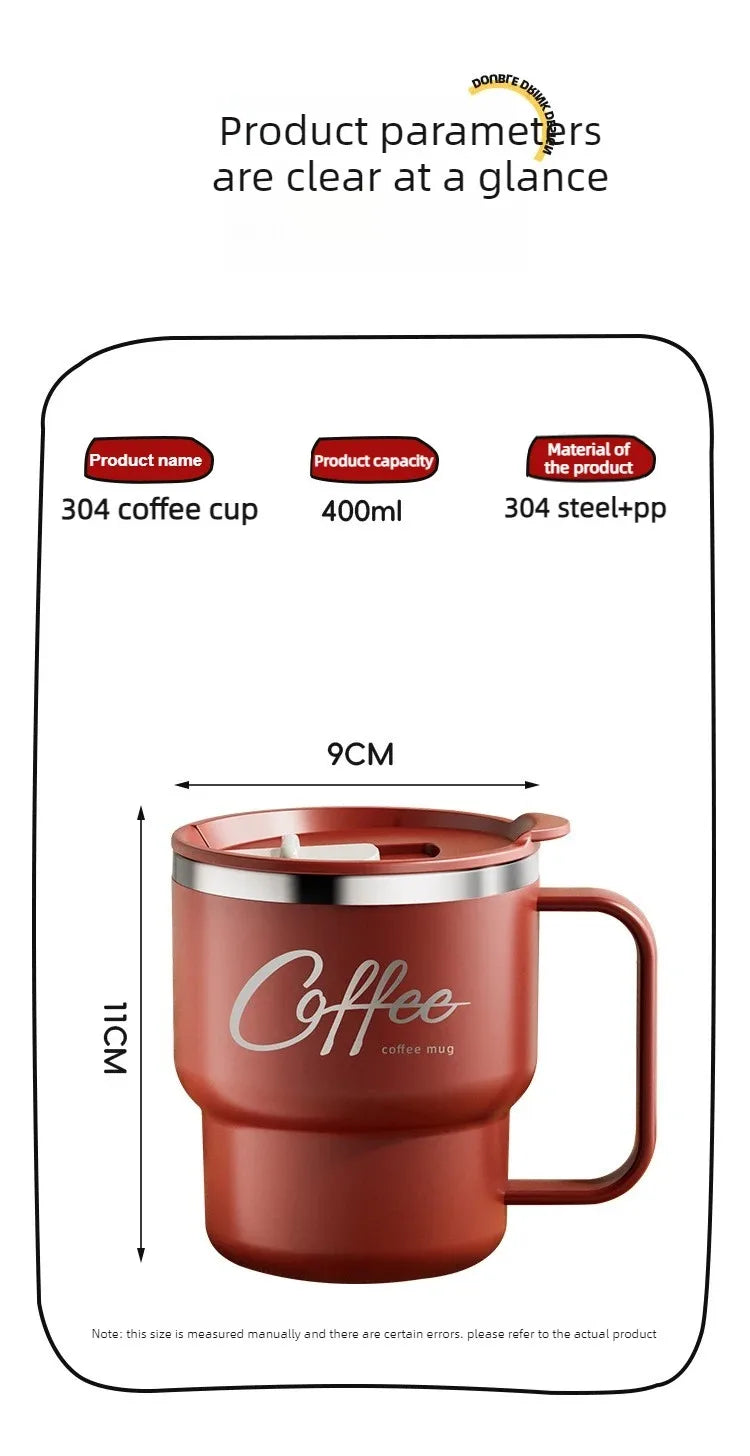 Double Layer Stainless Steel Coffee Mug | Insulated Drinkware