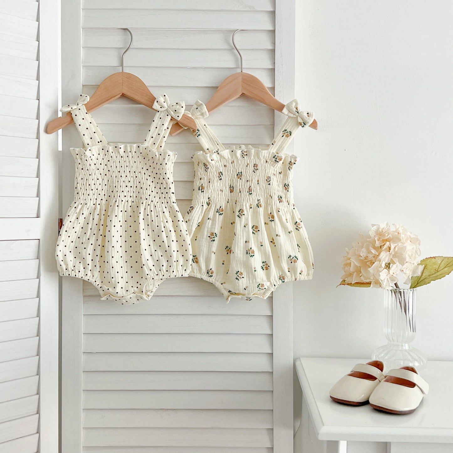 Kids Cotton Sleeveless Rompers | Cute Summer One-Pieces