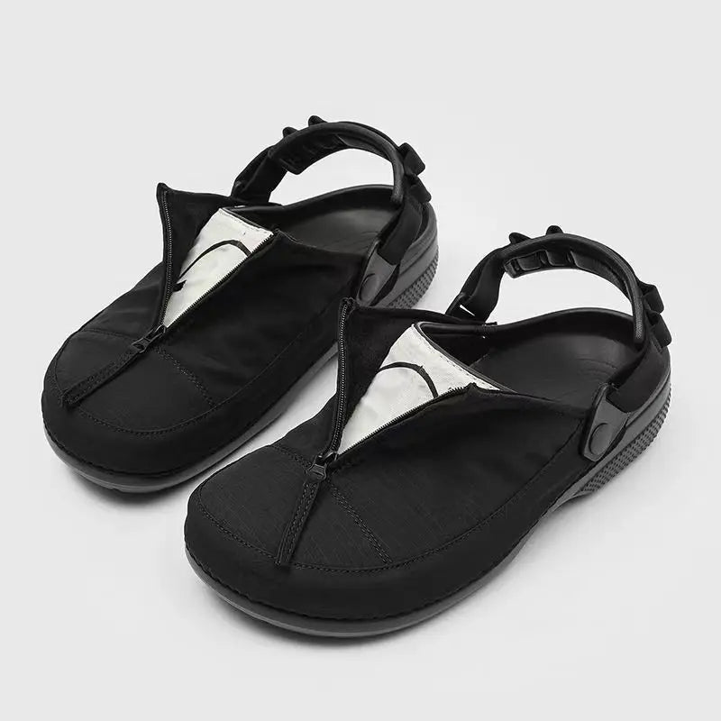 Men Slip On Summer Beach Shoes Cold Bonded Cork Sole Casual Birken Sandals Non Slip Outdoor Slippers Size 38-43