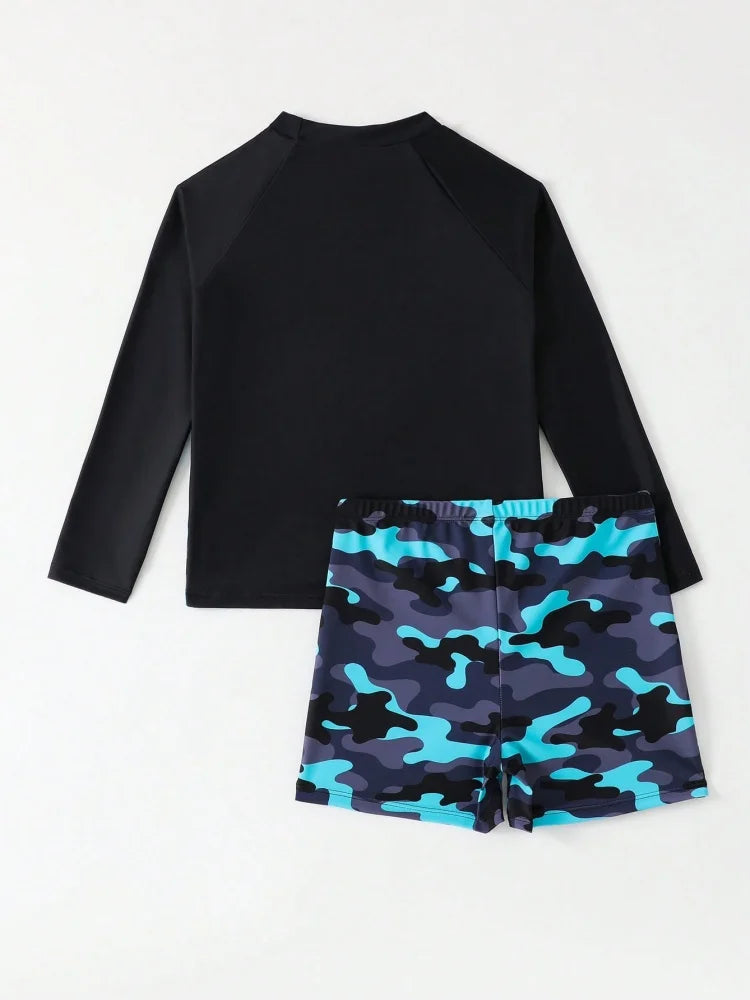 Boys Long Sleeve Swimwear | Stylish and Comfortable Beach Outfit