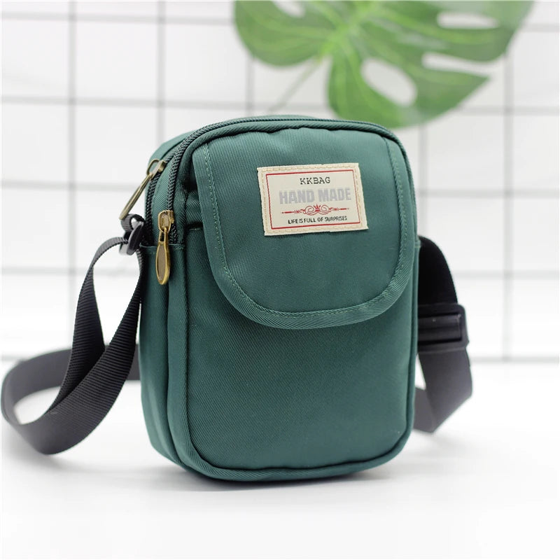 Stylish Men's Crossbody Bag | Versatile Nylon Mobile Wallet