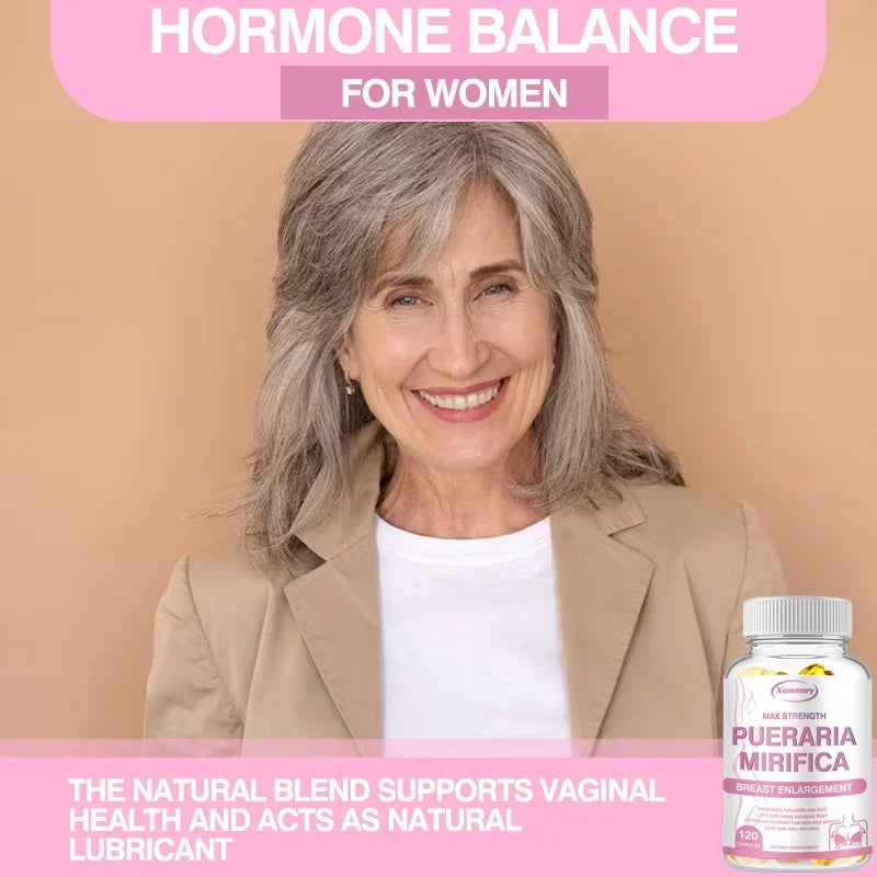 Pueraria Mirifica Breast Supplement | Enhance Size and Firmness