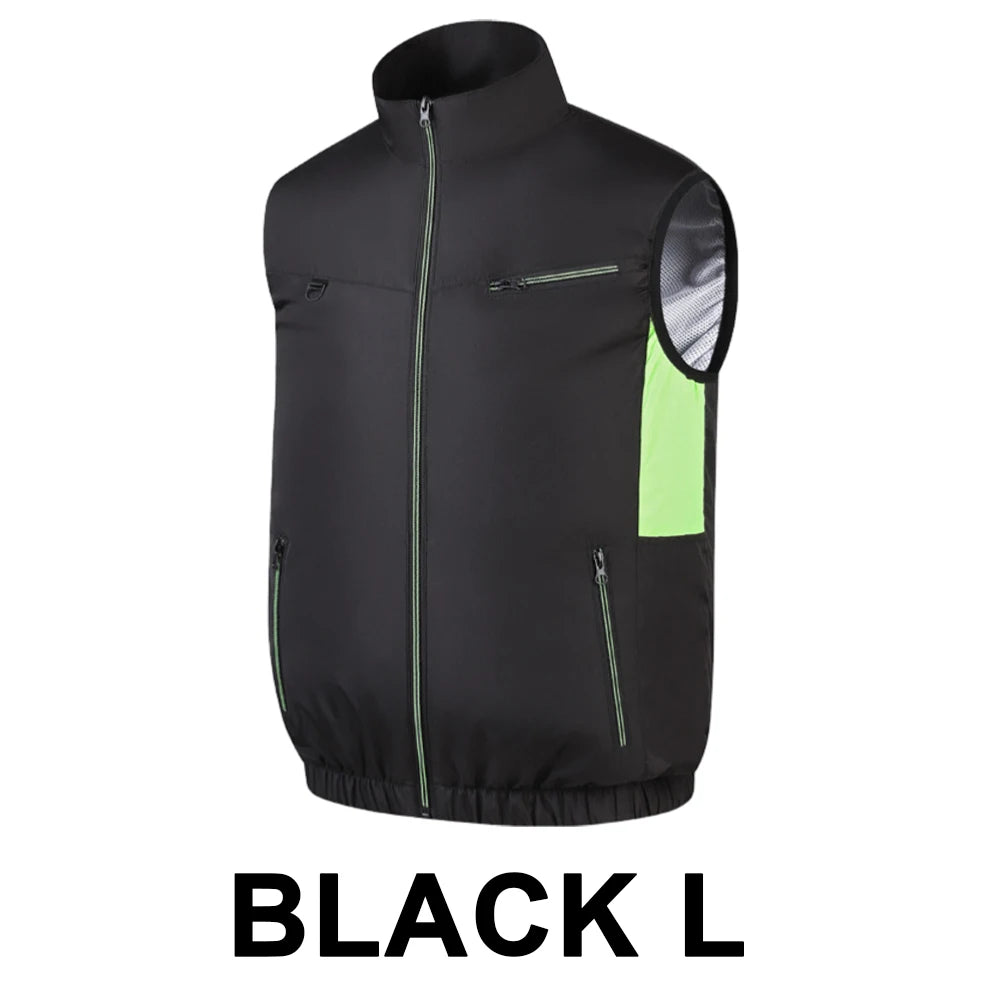 Cooling Fan Vest for Summer | Breathable Heat Resistant Jacket