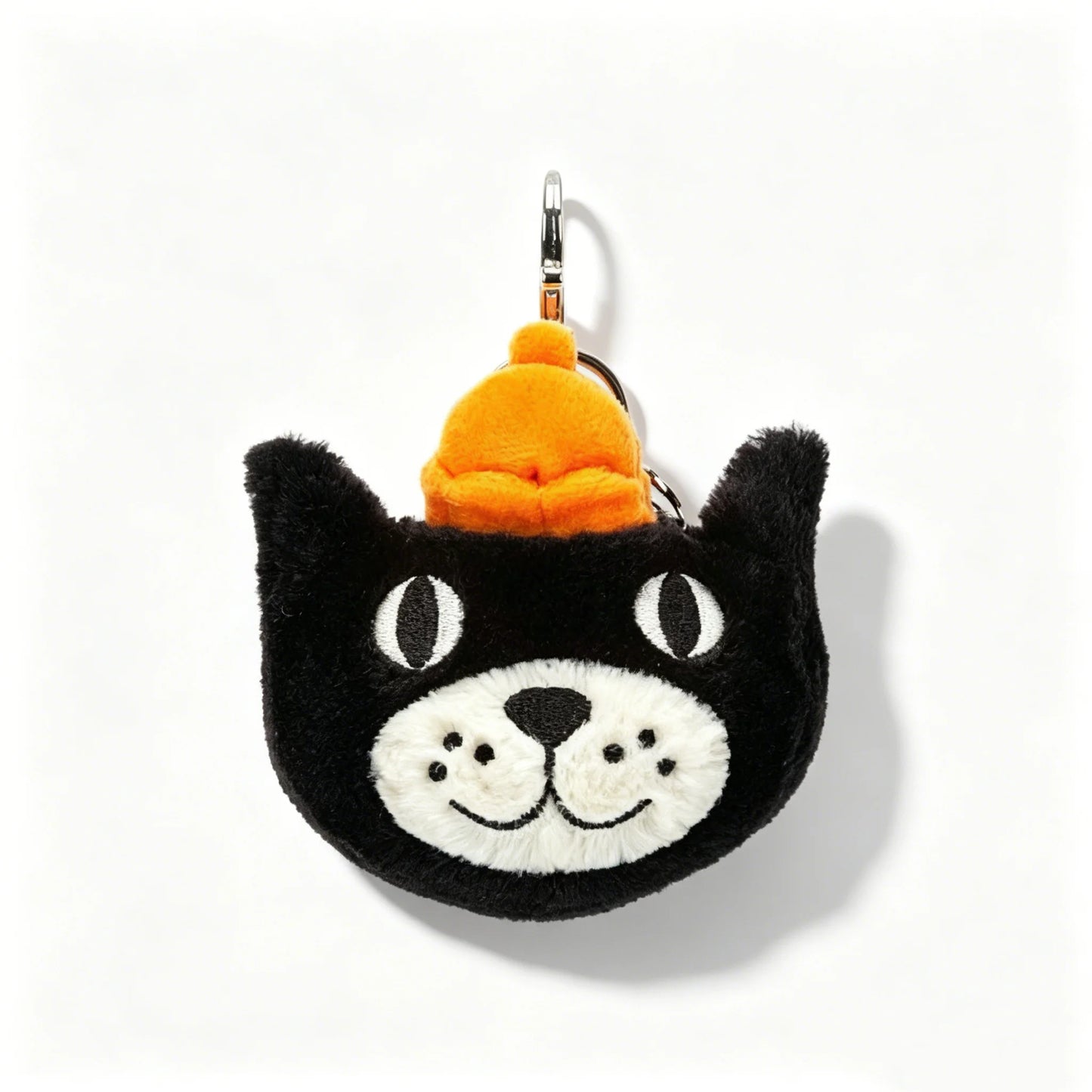 Cute White Dragon Plush Keychain | Soft Stuffed Animal Charm