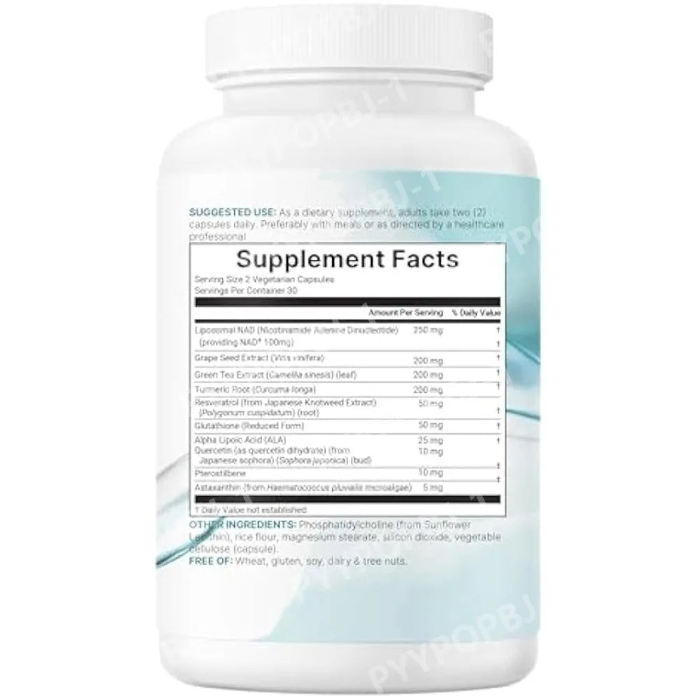 Liposomal NAD+ Ultimate Complex - 1000mg | 60 Veggie Capsules