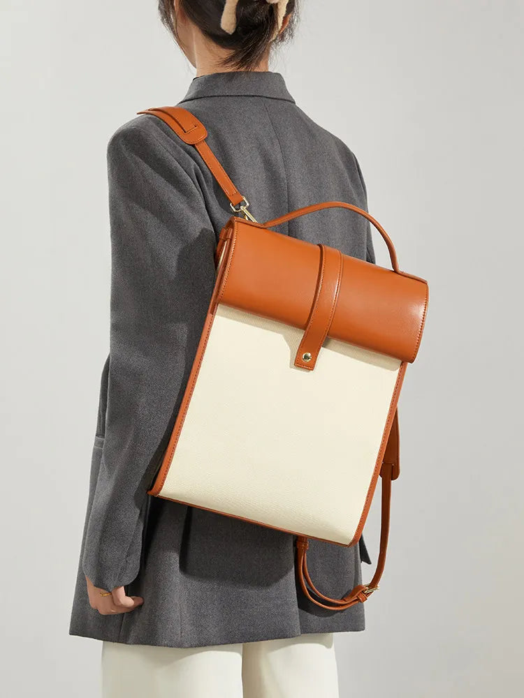 Personalized Travel Backpack | High-Quality Cowhide Collection