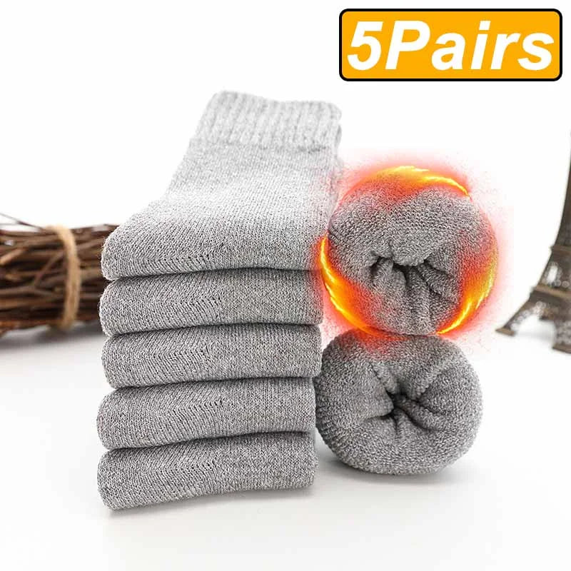 Cozy Winter Warm Wool Socks | Thick & Comfortable for All