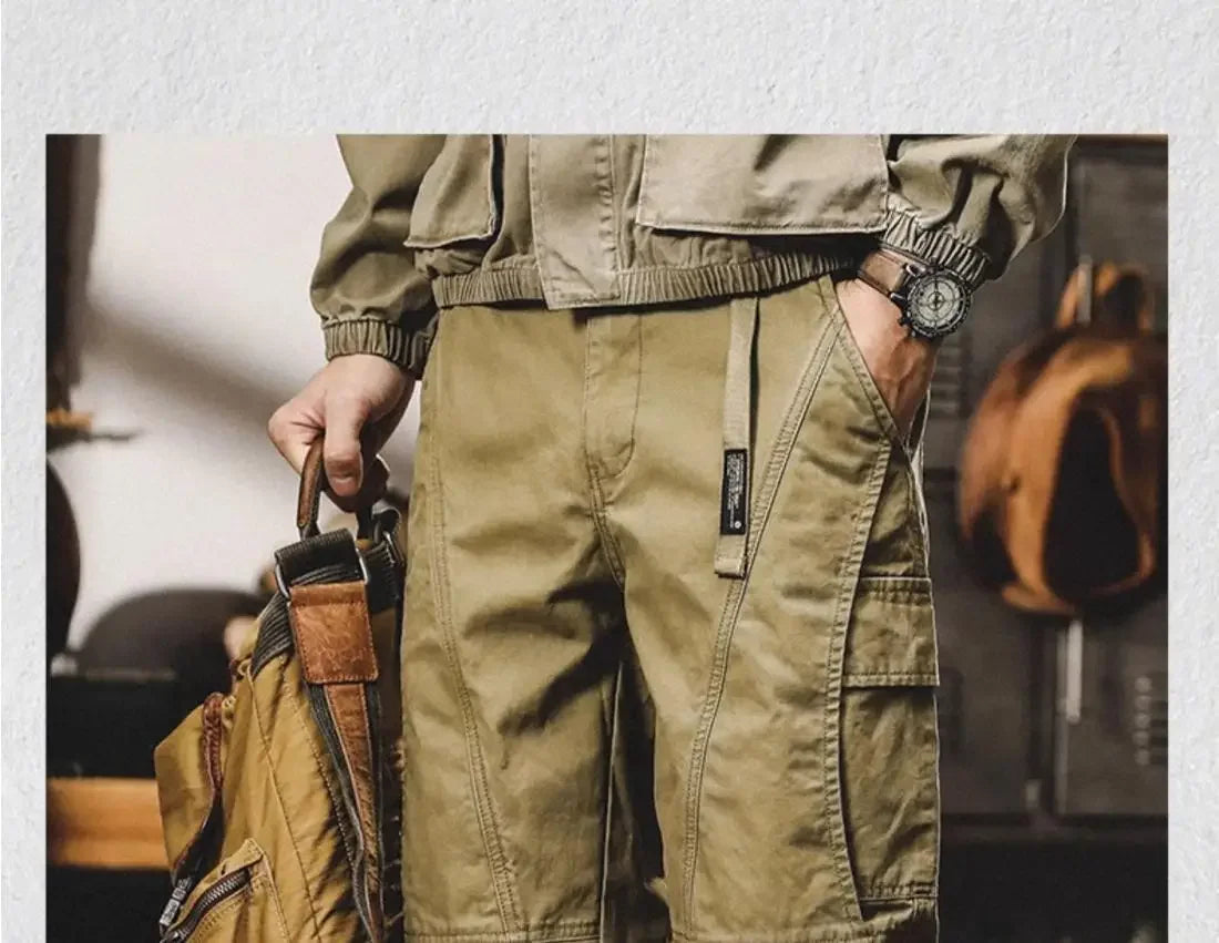 Men's Loose Straight Casual Trousers | Comfortable Outdoor Pants