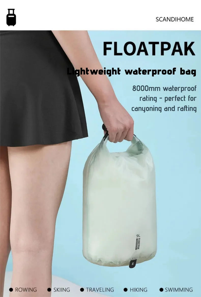 Ultralight Waterproof Dry Bag | Perfect Travel Storage Solution