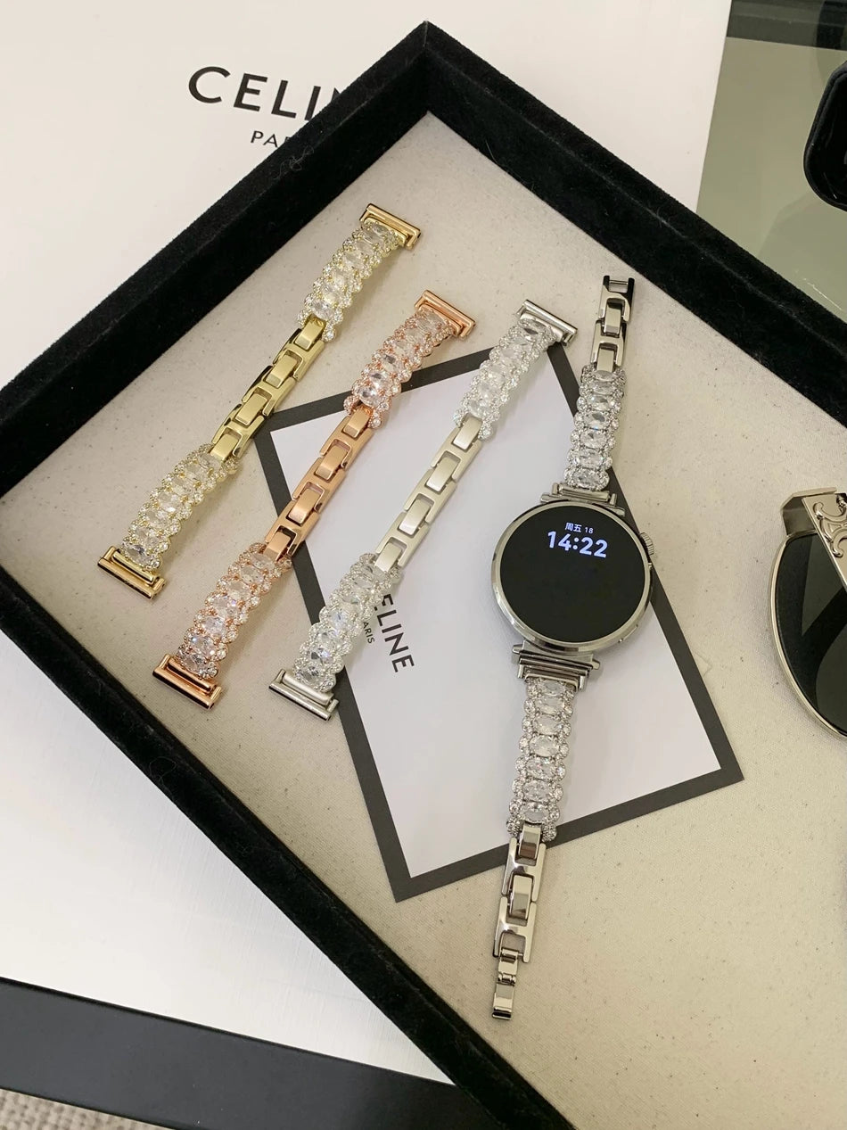 Dazzling Luxury Jewelry Band for Smartwatches | Elegant Women's Strap