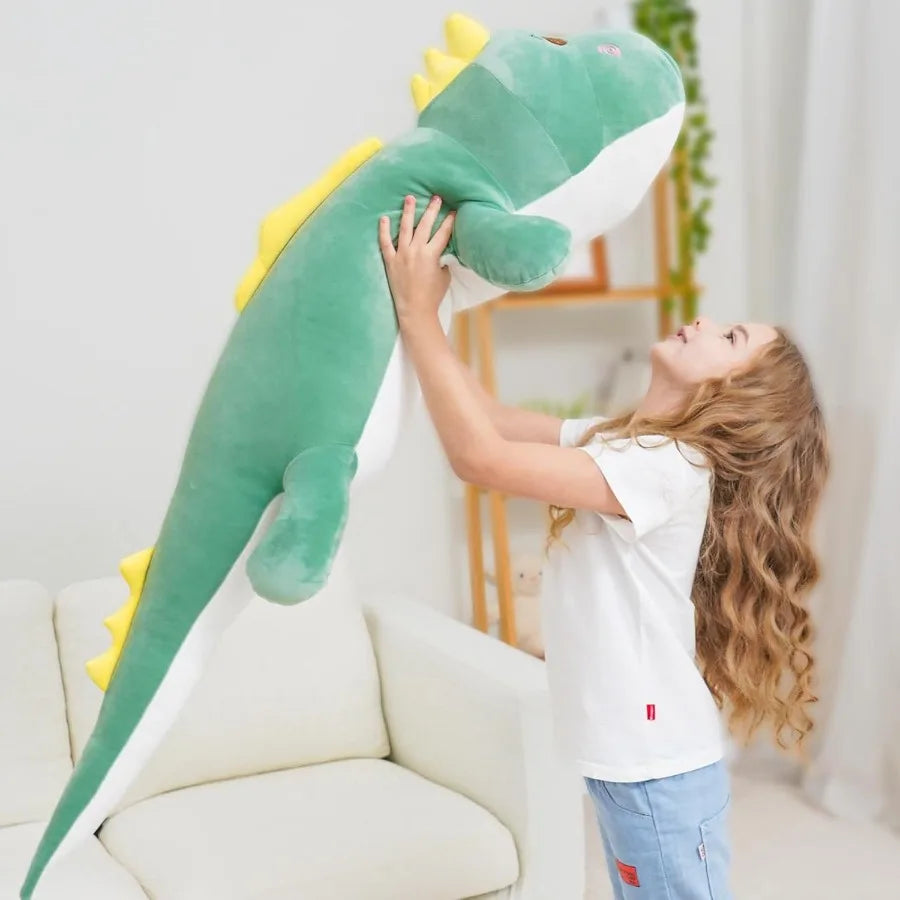 40 Inch Soft Body Dinosaur Pillow | Adorable Plush Dino Toy