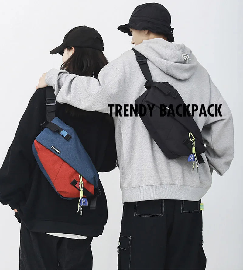 High-Quality Nylon Panelled Crossbody Waist Packs for Travel