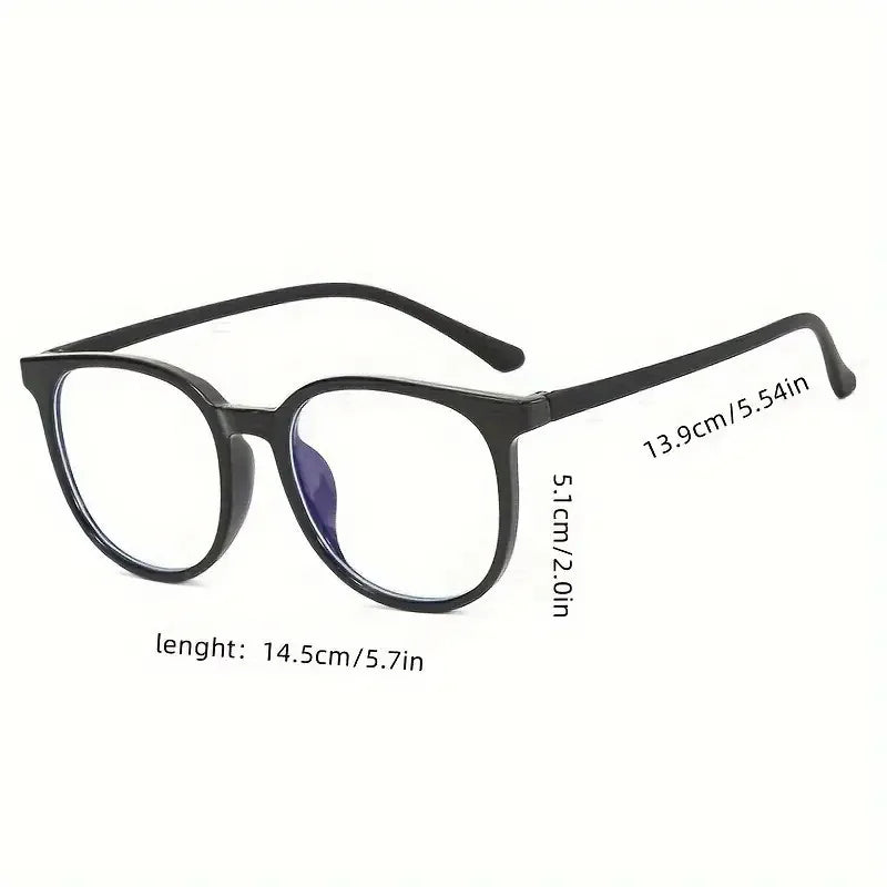 Trendy 3-Piece Fashion Glasses Set | Stylish Unisex Eyewear