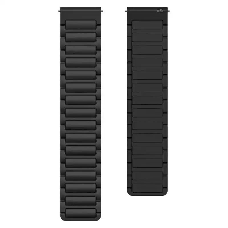 22mm Magnetic Silicone Strap | Versatile Sports Band Bracelet
