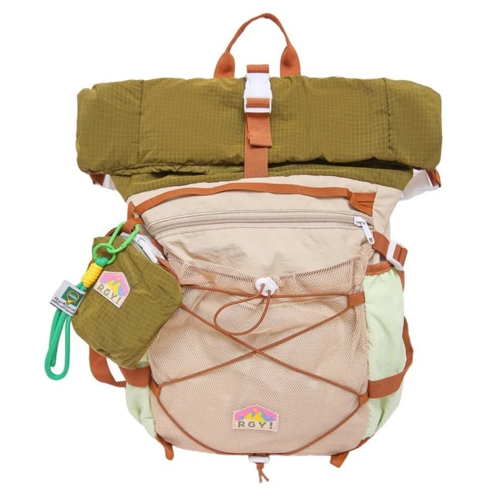 Waterproof Color-Blocked Large-Capacity Outdoor Backpack