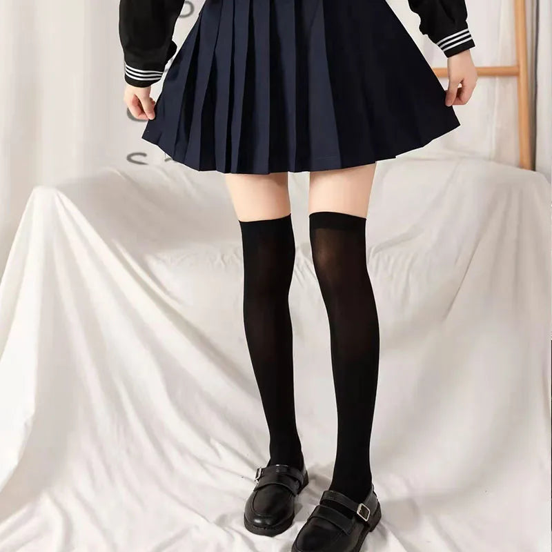 Punk Skull Stockings & Gloves Set | Gothic Cosplay Accessories