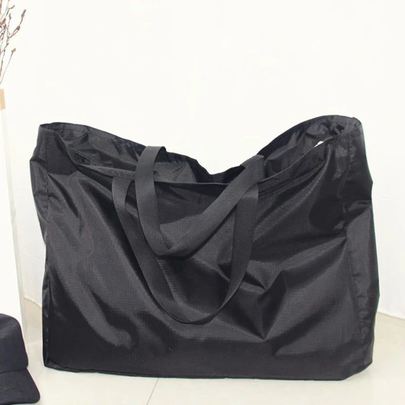 Large Capacity Reusable Zipper Grocery Totes | Washable Heavy Duty Bags