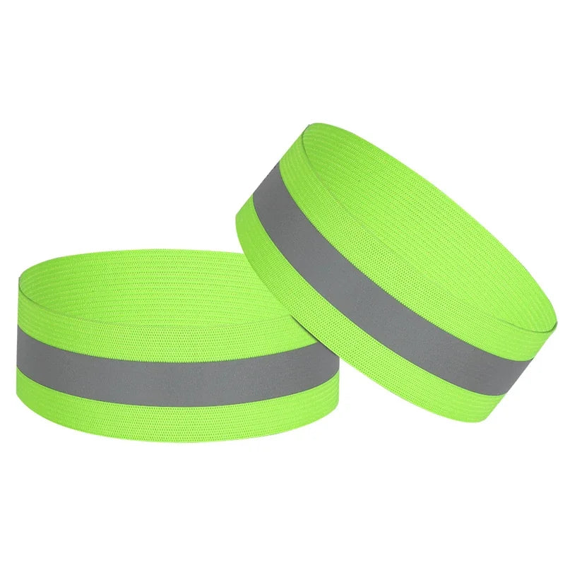 Reflective LED Light Safety Vest for Night Running & Cycling