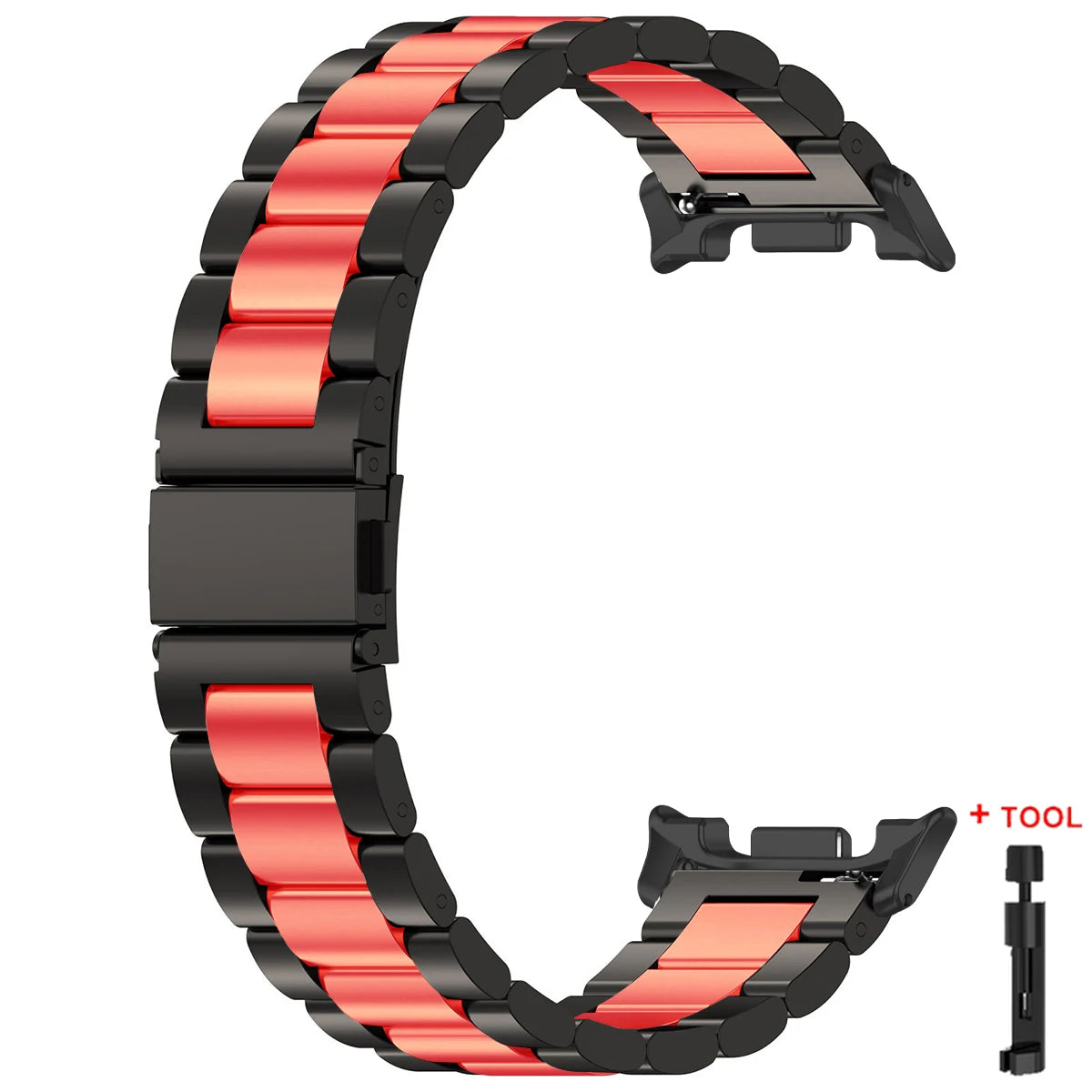 Premium Stainless Steel Watch Strap for Versatile Styles