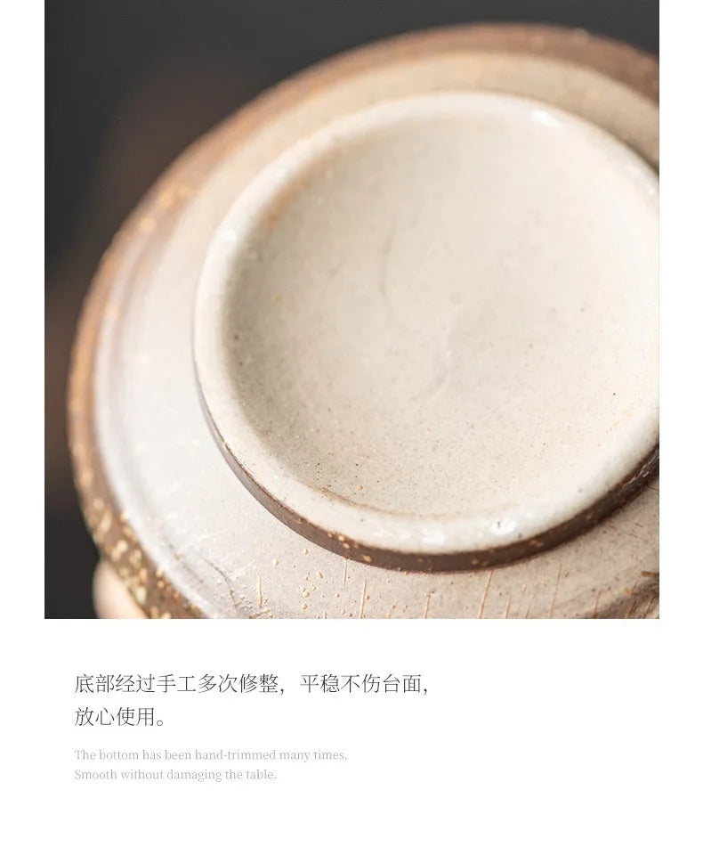 Taza de Cerámica Creativa | Taza de Café de Diseño Japonés Minimalista