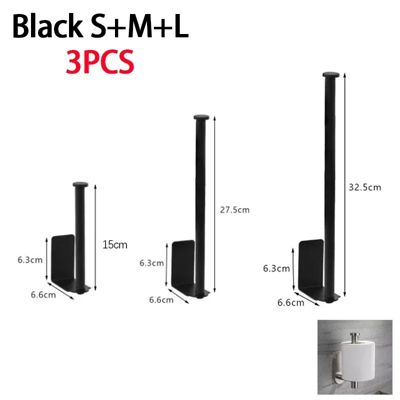 Stainless Steel Paper Towel Holder | Efficient Under Sink Organizer