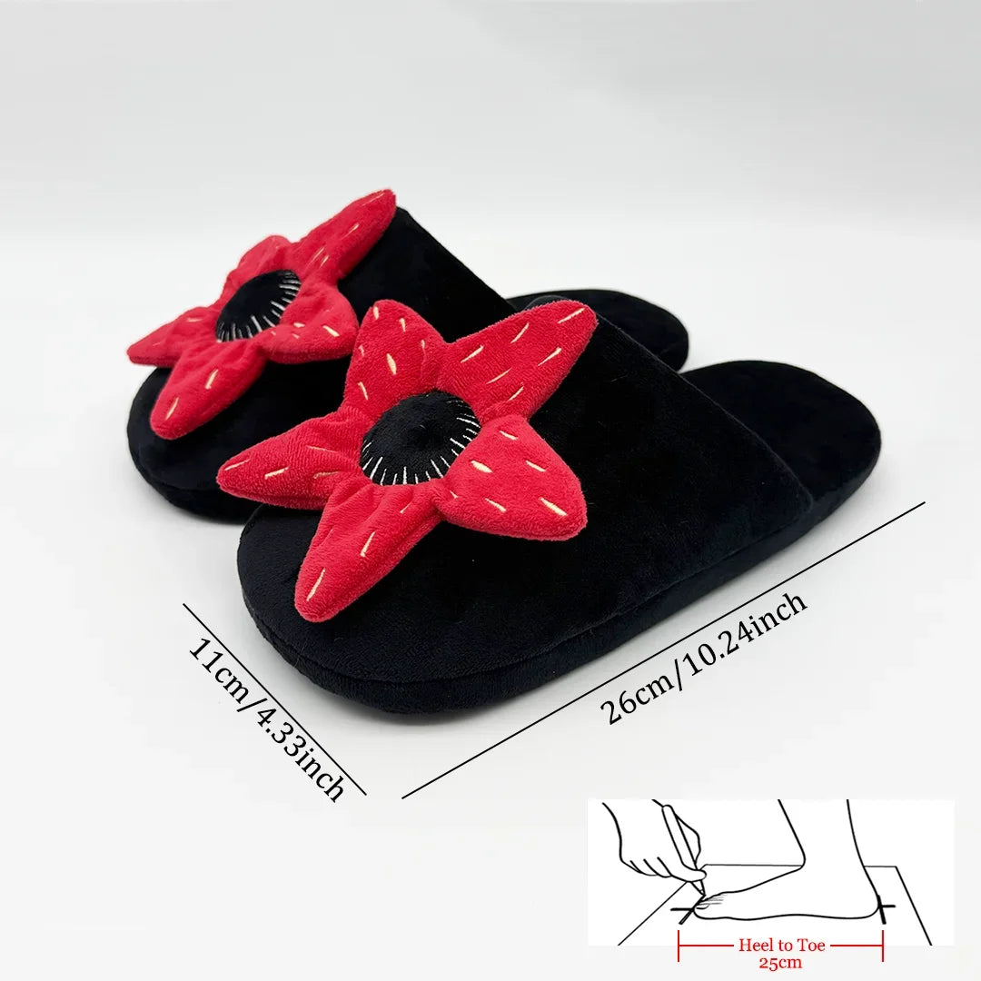 Cute Plush Movie-Inspired Indoor Slippers | Cozy Warm House Shoes